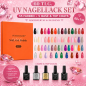 Preview: 60 pcs UV Polish Gel Nail Set